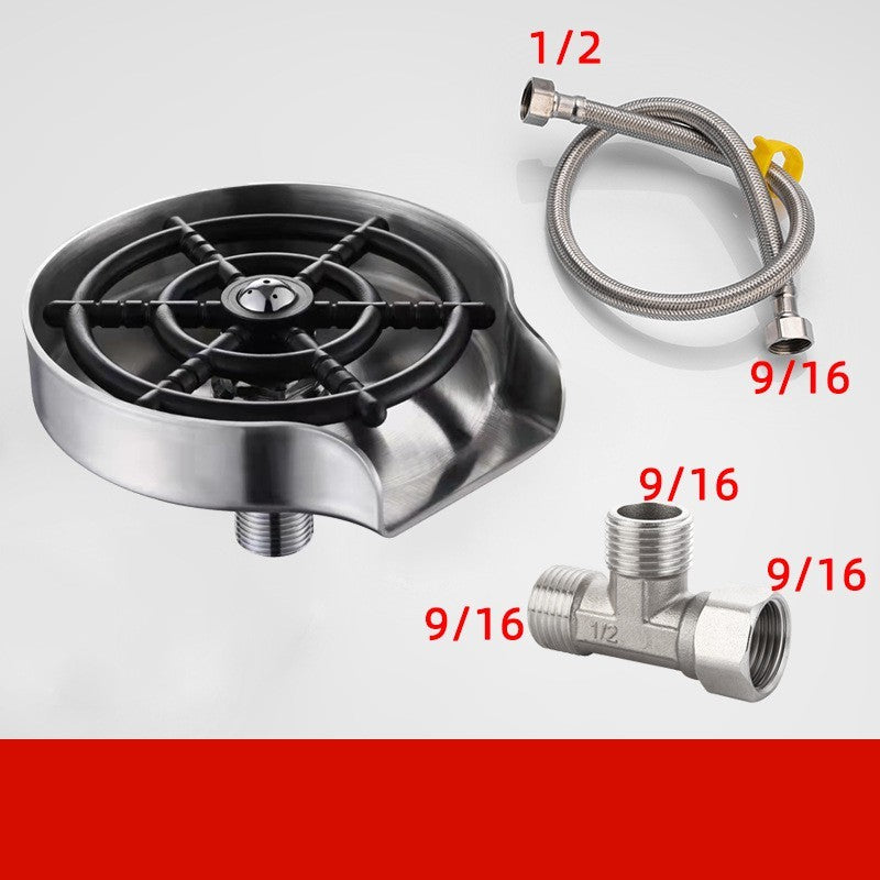 Stainless Steel High Pressure Cup Washer For Sink