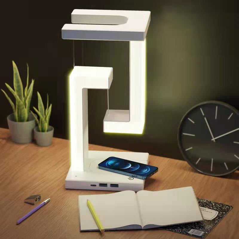 Table Lamp For Smartphone Wireless Charging