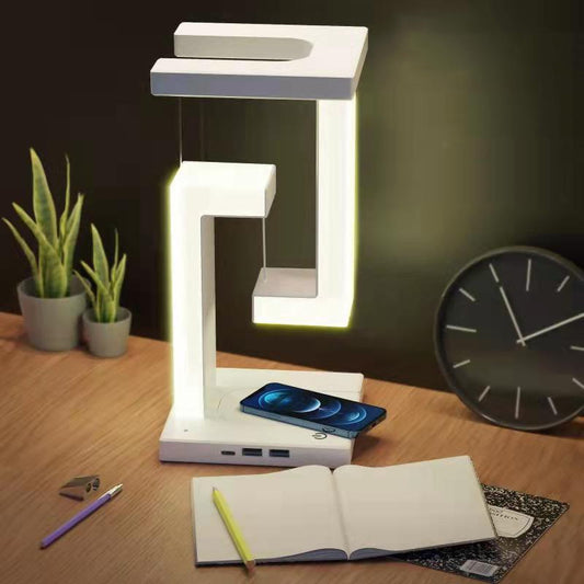 Table Lamp For Smartphone Wireless Charging
